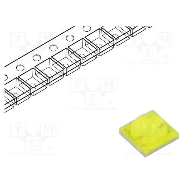OPTOSUPPLY Power LED; white cold; 5500-6000(typ)-6500K