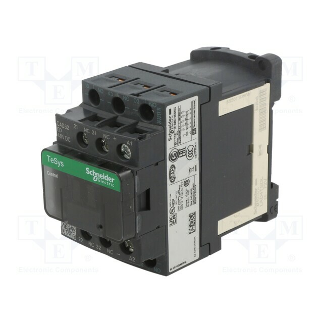 SCHNEIDER ELECTRIC Contactor: 5-pole; NC x2