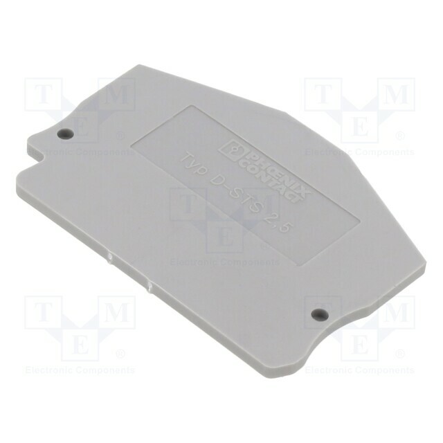 PHOENIX CONTACT End piece; STS; grey