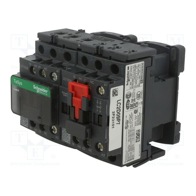SCHNEIDER ELECTRIC Contactor: 3-pole reversing; NO