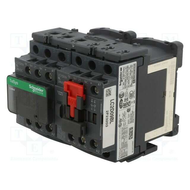 SCHNEIDER ELECTRIC Contactor: 3-pole reversing; NO