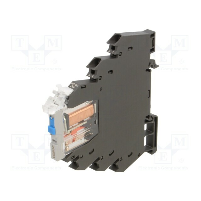 OMRON Relay: interface; Ucoil: 24VDC; SPDT