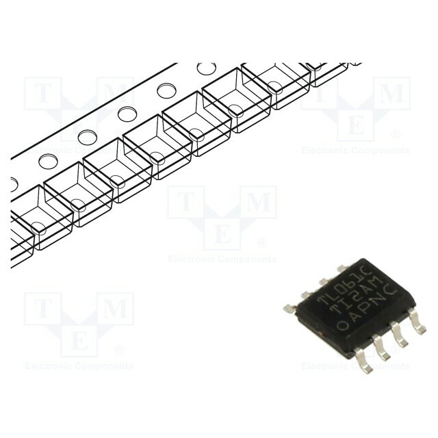 TEXAS INSTRUMENTS IC: operational amplifier; 1MHz