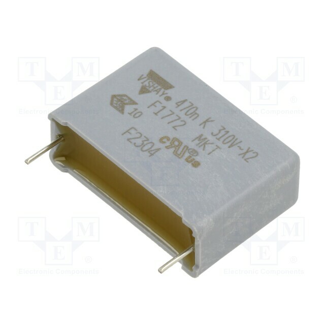 VISHAY Capacitor: polyester; 470nF; 310VAC; 630VDC