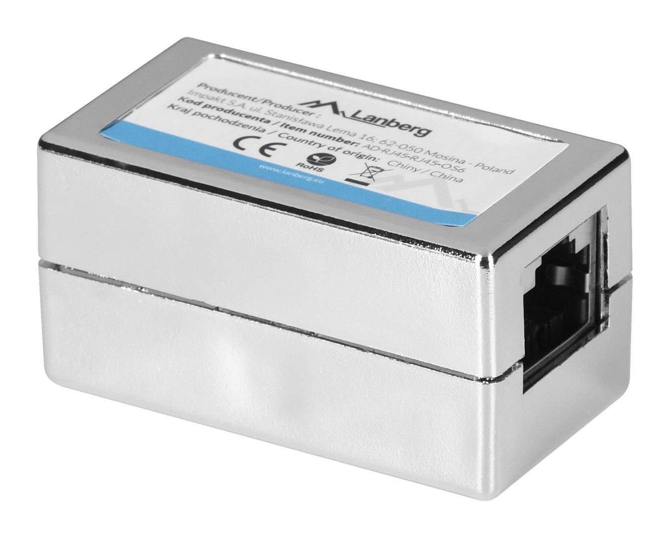 LANBERG AD-RJ45-RJ45-OS6 Lanberg RJ45 in |