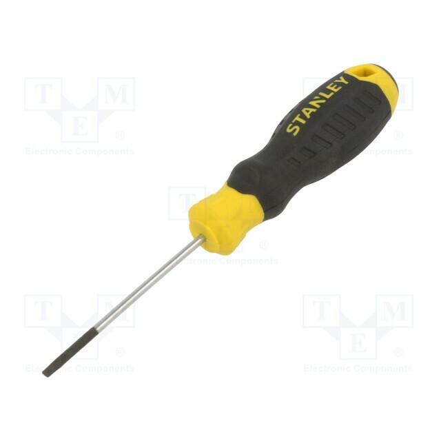 STANLEY Screwdriver: standard; slot; SL 2