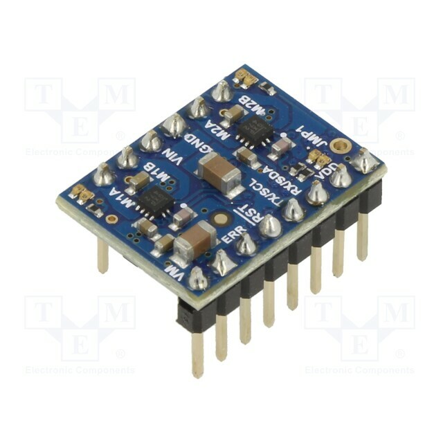 DC-motor driver; Motoron; I2C; Icont out