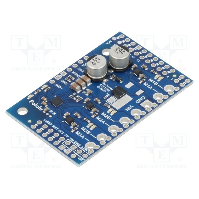 DC-motor driver; Motoron; I2C; Icont out