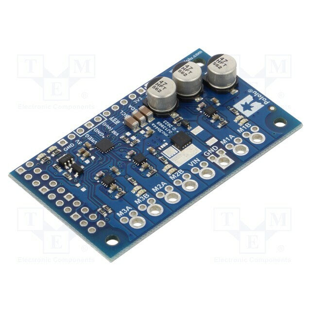 DC-motor driver; Motoron; I2C; Icont out