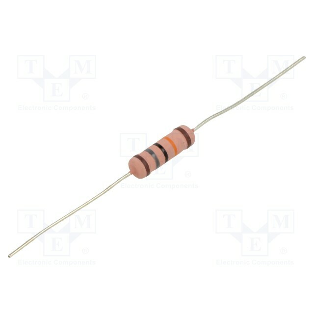 YAGEO Resistor: metal film; 180kΩ; THT