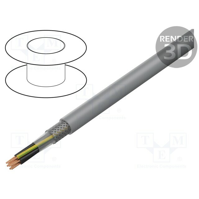TECHNOKABEL Wire; JZ; YSLCY-JZ; 5G0.5mm2