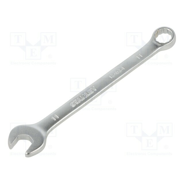 STANLEY Wrench: combination spanner; double-sided; 11mm
