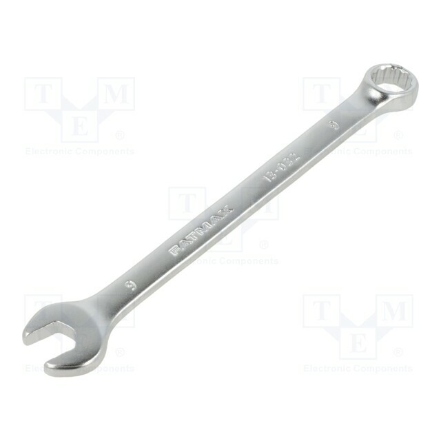 STANLEY Wrench: combination spanner; double-sided; 9mm