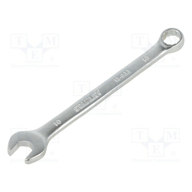 STANLEY Wrench: combination spanner; double-sided; 10mm