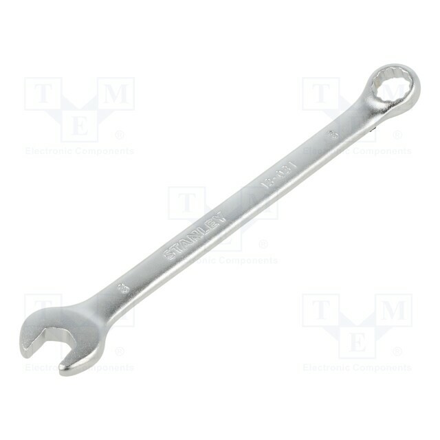 STANLEY Wrench: combination spanner; double-sided; 8mm