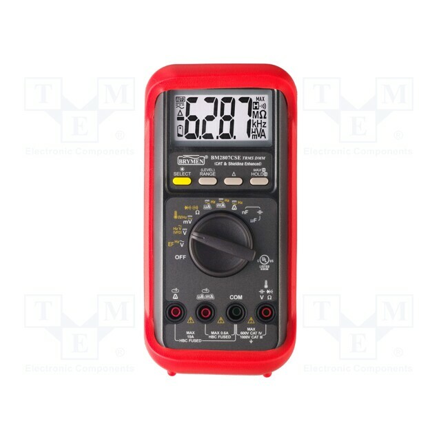 BRYMEN Digital multimeter; LCD; (6000),3