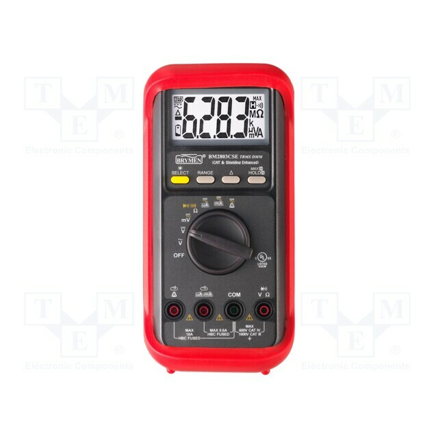BRYMEN Digital multimeter; LCD; (6000),3