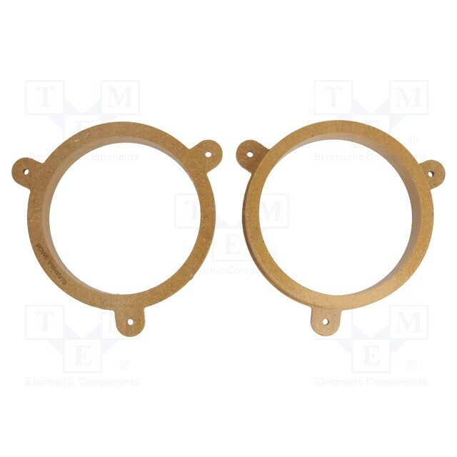 4CARMEDIA Spacer ring; MDF; 165m; Volvo