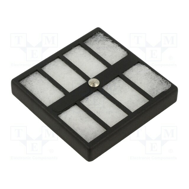 EBM-PAPST Filter; Vent size: 80x80mm; Body