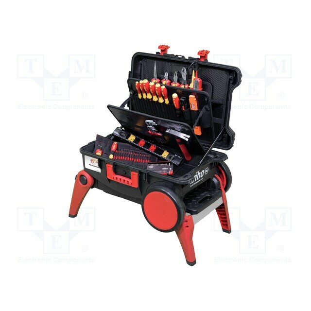 Tools set: general purpose; case; for