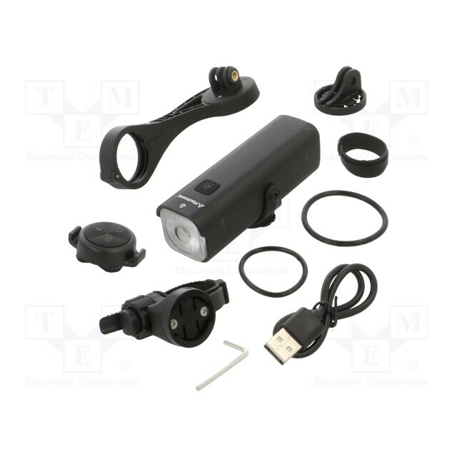 MACTRONIC Torch: LED; IPX6; 200lm,400lm