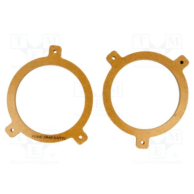 4CARMEDIA Spacer ring; MDF; 130m; Saab