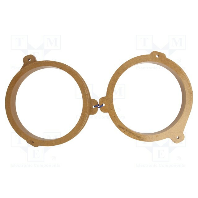 4CARMEDIA Spacer ring; MDF; 165mm; Saab