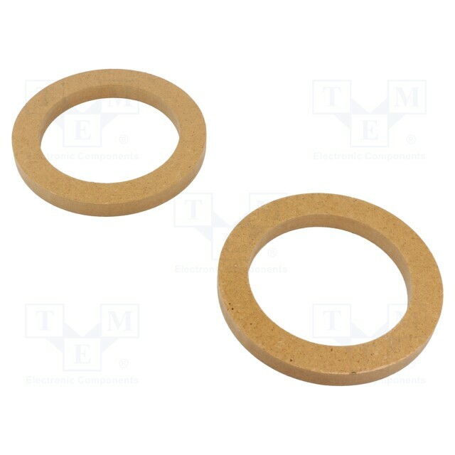4CARMEDIA Spacer ring; MDF; 100mm; impregnated