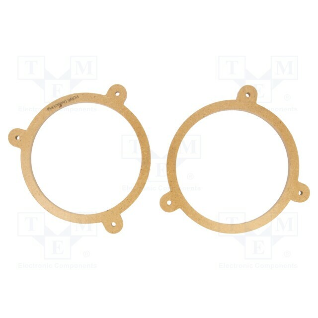 4CARMEDIA Spacer ring; MDF; 165mm; Subaru