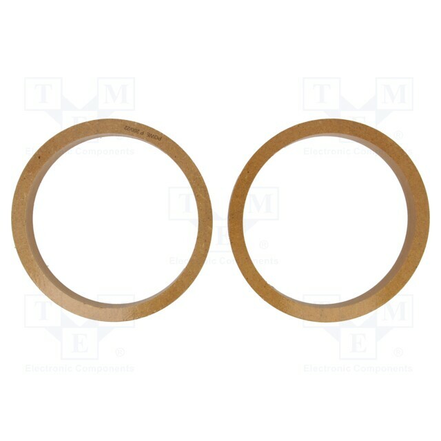4CARMEDIA Spacer ring; MDF; 200mm; impregnated