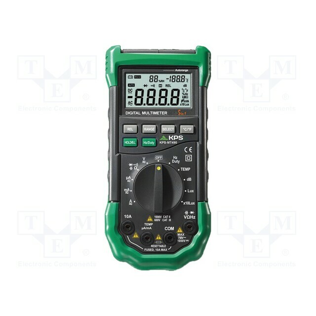 Digital multimeter; LCD; (4000); VDC: 400mV