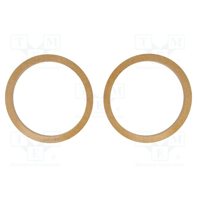 4CARMEDIA Spacer ring; MDF; 200mm; impregnated