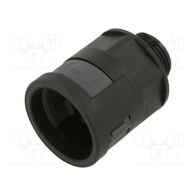Straight terminal connector; Thread: metric; PMAFIX