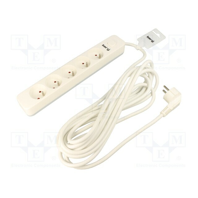 Extension lead; H05VV-F; 3G1.5mm2; 1