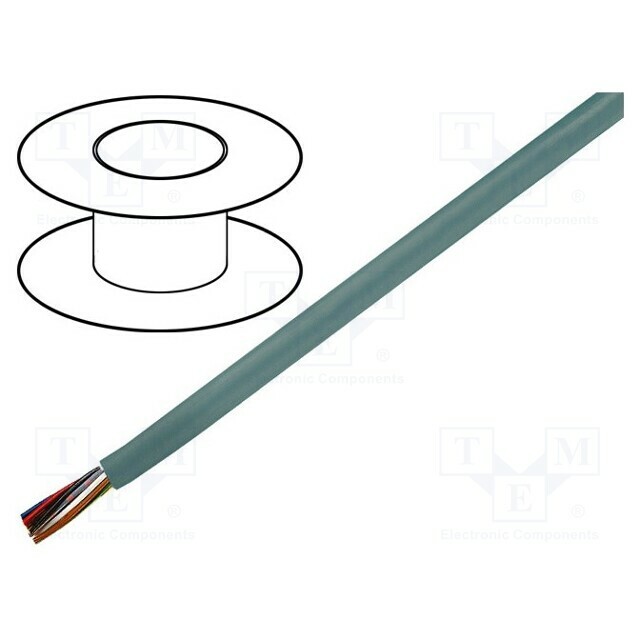 TECHNOKABEL Wire; LiYY; 6x0.34mm2; unshielded