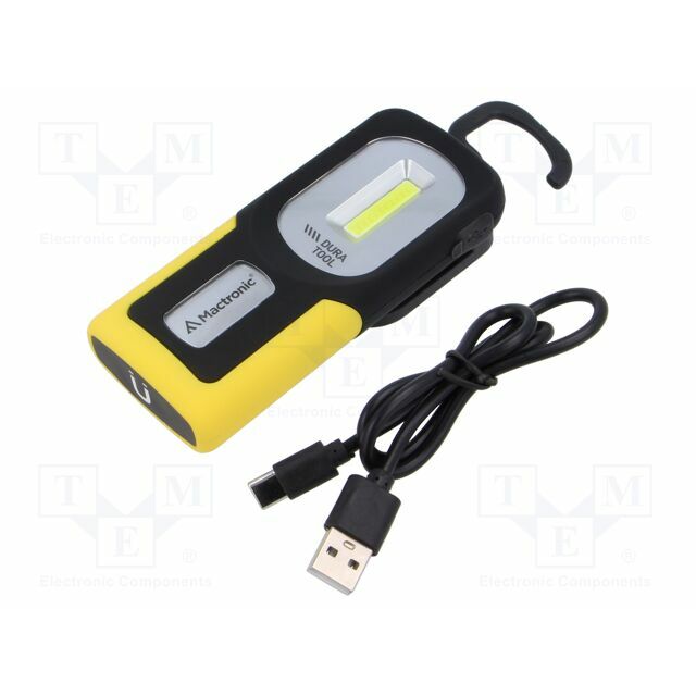 MACTRONIC Torch: LED; 110lm; DURA TOOL