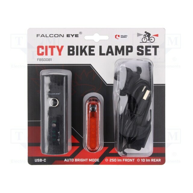 MACTRONIC Torch: LED; IPX5; 10lm,250lm