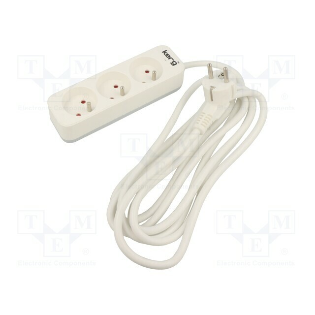 Extension lead; H05VV-F; 3G1.5mm2; 3m