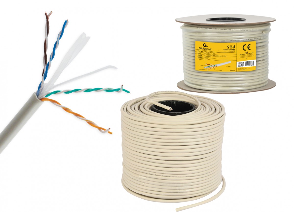 Gembird UPC-6004SE-SOL/100 LAN kabelis CAT6 U/UTP