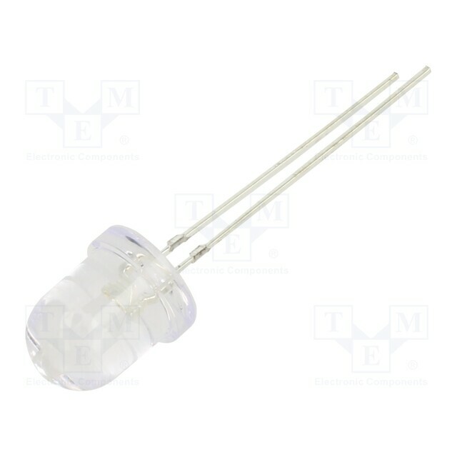 OPTOSUPPLY LED; blue; 8mm; 12000÷14400mcd; 30°