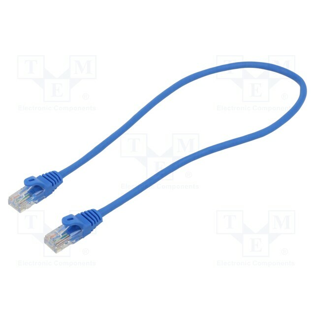 Patch cord; U/UTP; Cat 5e; RJ45