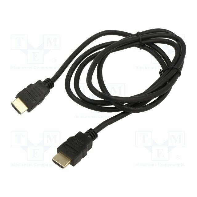 Cable; HDMI plug,both sides; HDMI