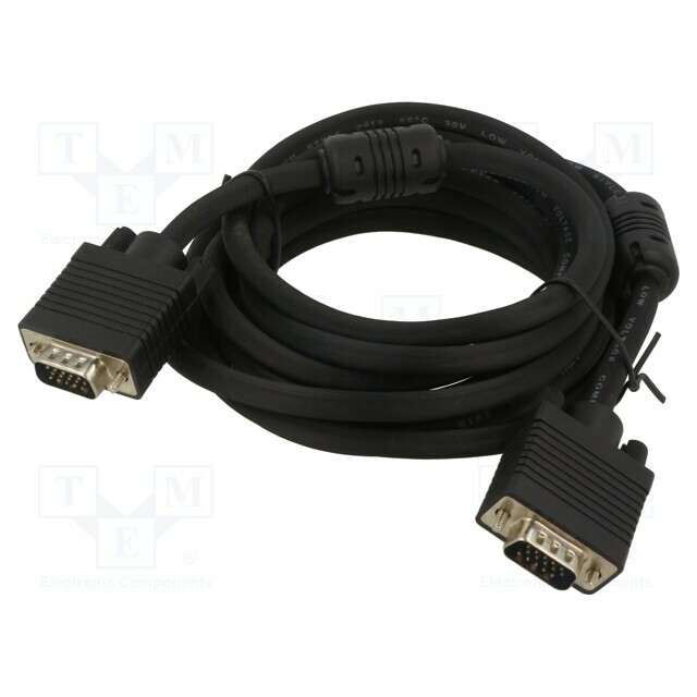 Cable; D-Sub 15pin HD plug,both