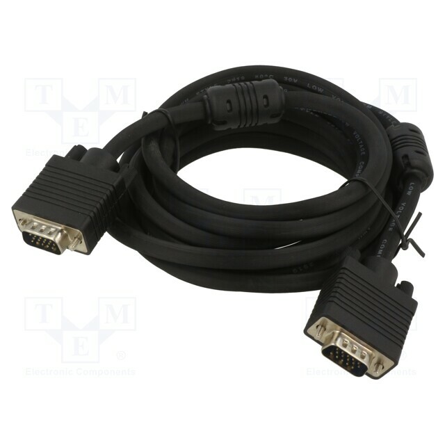 Cable; D-Sub 15pin HD plug,both