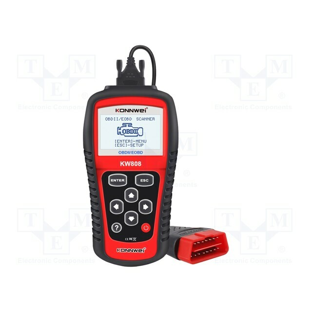 KONNWEI Meter: OBD diagnostic; LCD; user`s