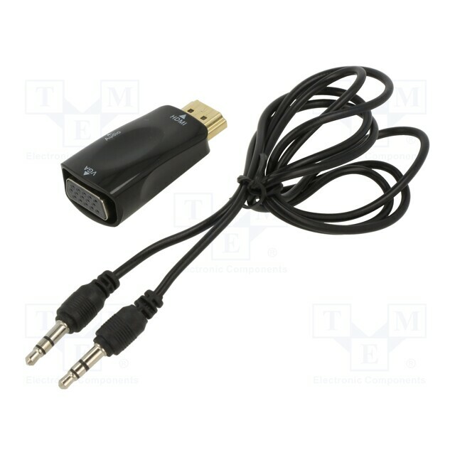 Converter; D-Sub 15pin HD socket,HDMI