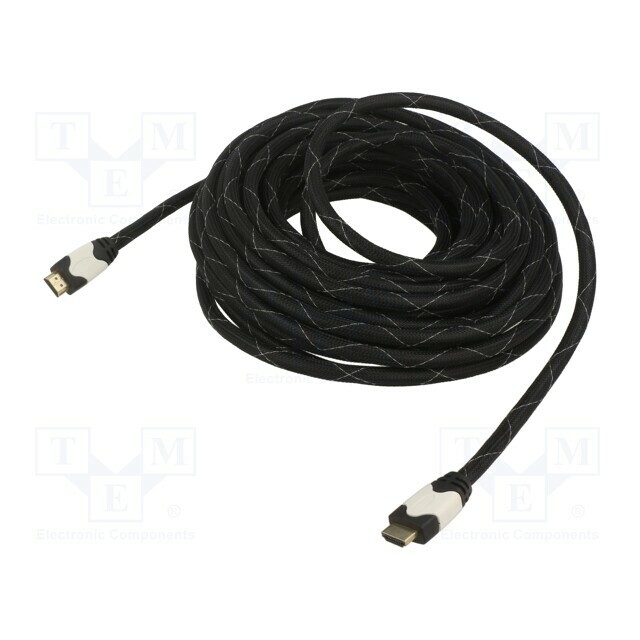 Cable; HDMI plug,both sides; textile