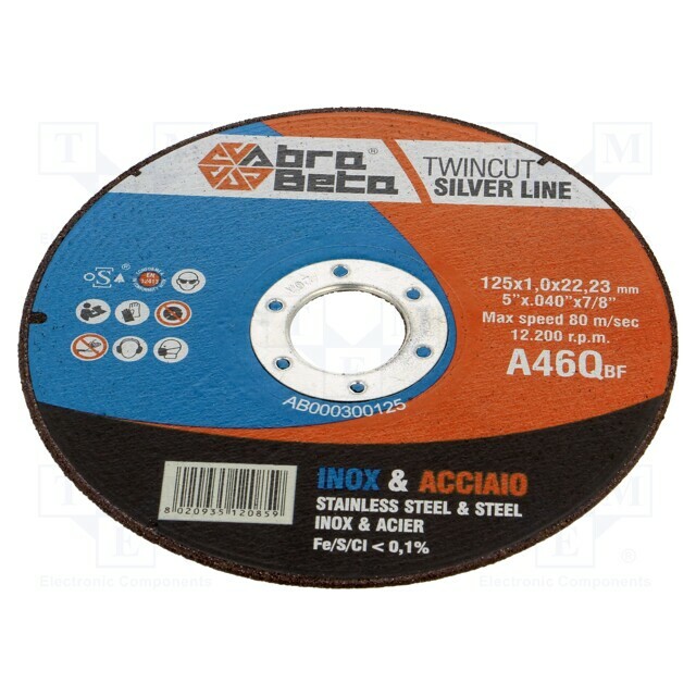 ABRA BETA Cutting wheel; Ø: 125mm