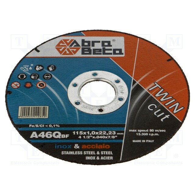 ABRA BETA Cutting wheel; Ø: 115mm