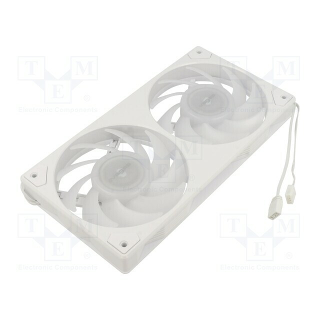 Akasa Fan: DC; 240x125x25mm; axial; 12VDC